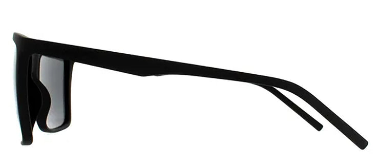 Polaroid PLD 2050/S 807_M9 Rectangle Plastic Black Sunglasses with Grey Polarized Lens