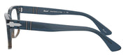 Persol PO 3252V 1012 Pillow Plastic Grey Eyeglasses with Logo Stamped Demo Lenses