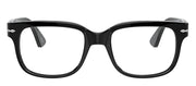 Persol PO 3252V 95 Pillow Plastic Black Eyeglasses with Logo Stamped Demo Lenses