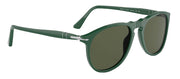 Persol PO 9649S 117131 Aviator Plastic Green Sunglasses with Green Lens