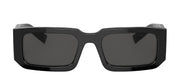 Prada PR 06YS 09Q5S0 Rectangle Plastic Black Sunglasses with Grey Lens