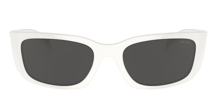 Prada PR A14S 1425S0 Butterfly Plastic White Sunglasses with Grey Lens