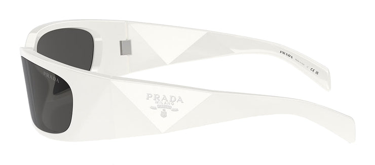 Prada PR A14S 1425S0 Butterfly Plastic White Sunglasses with Grey Lens