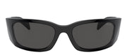 Prada PR A14S 1AB5S0 Butterfly Plastic Black Sunglasses with Grey Lens