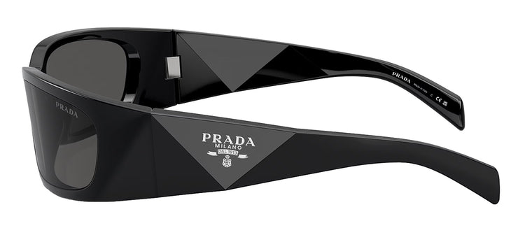 Prada PR A14S 1AB5S0 Butterfly Plastic Black Sunglasses with Grey Lens