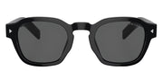 Prada PR A16S 16K731 Square Plastic Black Sunglasses with Grey Lens