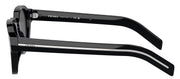 Prada PR A16S 16K731 Square Plastic Black Sunglasses with Grey Lens