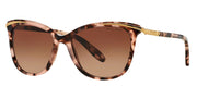 Ralph by Ralph Lauren RA 5203 1463T5 Cat-Eye Plastic Tortoise Sunglasses with Brown Gradient Lens