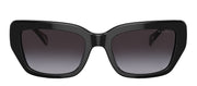 Ralph by Ralph Lauren RA 5292 50018G Rectangle Plastic Black Sunglasses with Grey Gradient Lens
