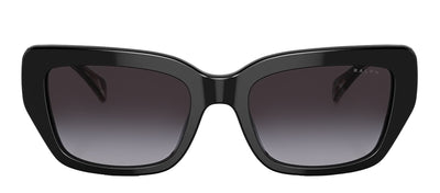 Ralph by Ralph Lauren RA 5292 50018G Rectangle Plastic Black Sunglasses with Grey Gradient Lens