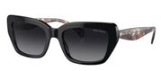 Ralph by Ralph Lauren RA 5292 5001T3 Rectangle Plastic Black Sunglasses with Grey Gradient Lens