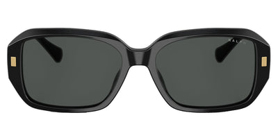 Ralph Lauren RA 5325U 500187 Rectangle Plastic Black Sunglasses with Grey Lens