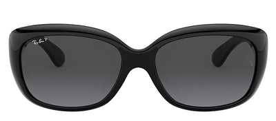Ray-Ban RB 4101F 601/T3 Cat eye Nylon Polished Black Sunglasses with Grey Gradient Lens