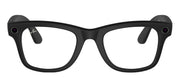 Ray-Ban META RW 4006 601SM1 Wayfarer Plastic Black Eyeglasses with Clear Transition Lens