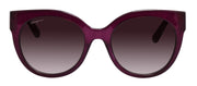 Salvatore Ferragamo SF 1031S 513 Cat Eye Plastic Purple Sunglasses with Purple Gradient Lens