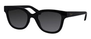Salvatore Ferragamo SF 1066S 001 Square Plastic Black Sunglasses with Smoke Gradient Lens