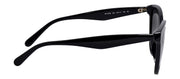 Salvatore Ferragamo SF 1073S 001 Cat Eye Plastic Black Sunglasses with Grey Gradient Lens