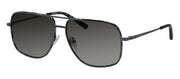 Salvatore Ferragamo SF 278S 069 Navigator Metal Grey Sunglasses with Grey Classic Lens