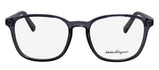 Salvatore Ferragamo SF 2895 057 Rectangle Plastic Grey Eyeglasses with Logo Stamped Demo Lenses