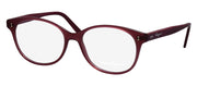 Salvatore Ferragamo SF 2911 511 Round Plastic Trasparent Mauve, Lillac Marble Eyeglasses with Logo Stamped Demo Lenses