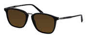 Salvatore Ferragamo SF 910S 001 Square Plastic Black Sunglasses with Brown Lens