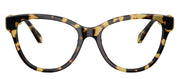 Swarovski SK 2004 1009 Cat-Eye Plastic Havana Eyeglasses with Logo Stamped Demo Lenses