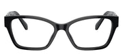 Swarovski SK 2013 1010 Rectangle Plastic Black Eyeglasses with Logo Stamped Demo Lenses