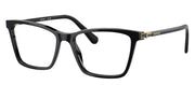 Swarovski SK 2015 1001 Rectangle Plastic Black Eyeglasses with Logo Stamped Demo Lenses
