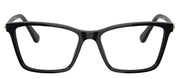 Swarovski SK 2015 1001 Rectangle Plastic Black Eyeglasses with Logo Stamped Demo Lenses