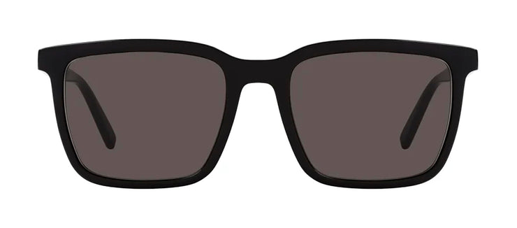Saint Laurent SL 500S 001 Square Plastic Black Sunglasses with Grey Lens