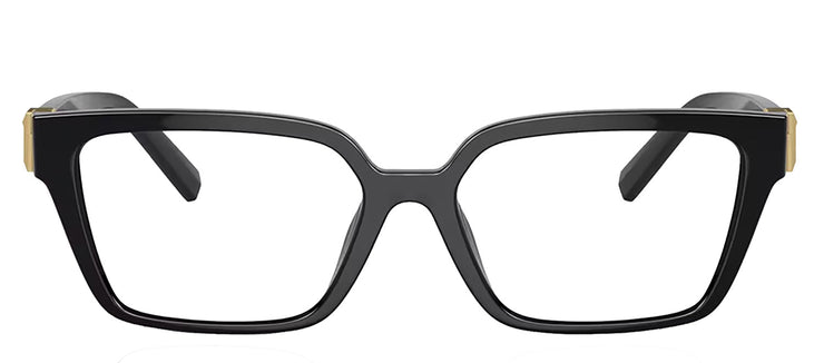 Tiffany & Co. TF 2232U 8001 Rectangle Plastic Black Eyeglasses with Logo Stamped Demo Lenses