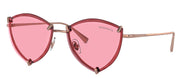 Tiffany & Co. TF 3090 610584 Fashion Metal Red Sunglasses with Pink Lens