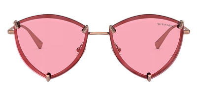 Tiffany & Co. TF 3090 610584 Fashion Metal Red Sunglasses with Pink Lens