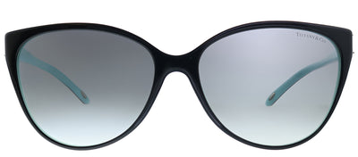 Tiffany & Co. TF 4089B 80553C Cat-Eye Plastic Black Sunglasses with Grey Gradient Lens