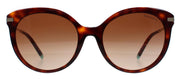 Tiffany & Co. TF 4189B 80023B Cat-Eye Plastic Havana Sunglasses with Brown Gradient Lens