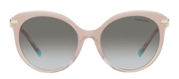 Tiffany & Co. TF 4189B 83353C Cat-Eye Plastic Beige Sunglasses with Grey Gradient Lens
