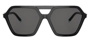 Tiffany & Co. TF 4198 8001S4 Geometric Plastic Black Sunglasses with Grey Lens