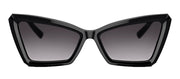 Tiffany & Co. TF 4203 80013C Cat-Eye Plastic Black Sunglasses with Grey Gradient Lens