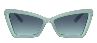 Tiffany & Co. TF 4203 83739S Cat-Eye Plastic Blue Sunglasses with Azure Blue Gradient Lens
