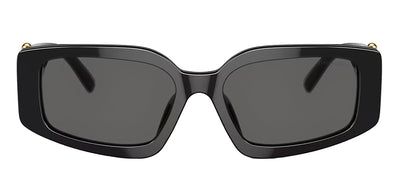 Tiffany & Co. TF 4208U 8001S4 Rectangle Plastic Black Sunglasses with Grey Lens