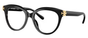 Tory Burch TY 2154U 1709 Phantos Plastic Black Eyeglasses with Logo Stamped Demo Lenses