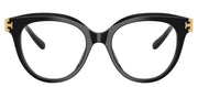 Tory Burch TY 2154U 1709 Phantos Plastic Black Eyeglasses with Logo Stamped Demo Lenses