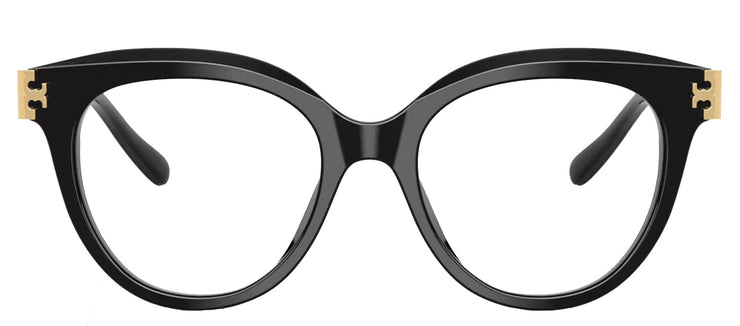 Tory Burch TY 2154U 1709 Phantos Plastic Black Eyeglasses with Logo Stamped Demo Lenses