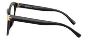 Tory Burch TY 2154U 1709 Phantos Plastic Black Eyeglasses with Logo Stamped Demo Lenses