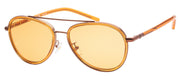 Tory Burch TY 6089 1902/7 Aviator Plastic Orange Sunglasses with Orange Lens