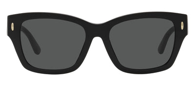 Tory Burch TY 7167U 170987 Rectangle Plastic Black Sunglasses with Grey Lens
