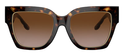 Tory Burch TY 7180U 172813 Square Plastic Tortoise Sunglasses with Brown Gradient Lens
