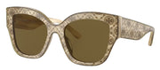 Tory Burch TY 7184U 193373 Butterfly Plastic Ivory Sunglasses with Green Lens