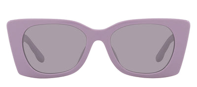 Tory Burch TY 7189U 1941AK Irregular Plastic Lavender Sunglasses with Lilac Mirror Lens