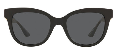 Versace VE 4394 GB1/87 Cat Eye Plastic Black Sunglasses with Dark Grey Lens
